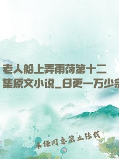 老人船上弄雨荷第十二集原文小说
