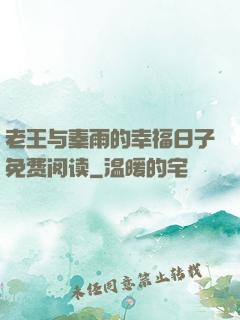 老王与秦雨的幸福日子免费阅读
