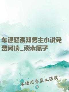 车速超高双男主小说免费阅读