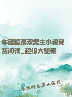 车速超高双男主小说免费阅读