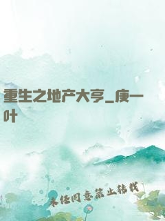 重生之地产大亨