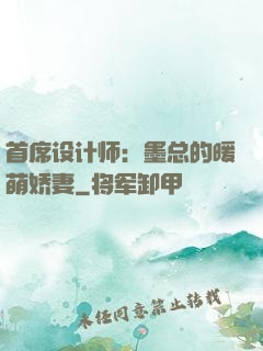 首席设计师：墨总的暖萌娇妻
