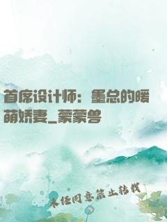首席设计师：墨总的暖萌娇妻