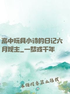 高中玩具小诗的日记六月观主