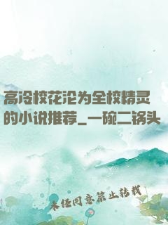 高冷校花沦为全校精灵的小说推荐