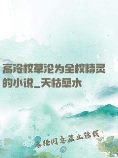 高冷校草沦为全校精灵的小说