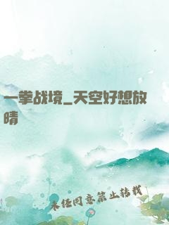 一拳战境