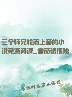 三个师兄轮流上音的小说免费阅读