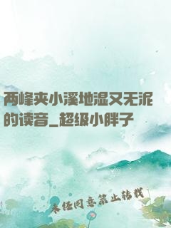 两峰夹小溪地湿又无泥的读音