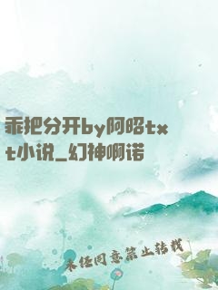 乖把分开by阿昭txt小说