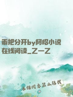 乖把分开by阿昭小说在线阅读
