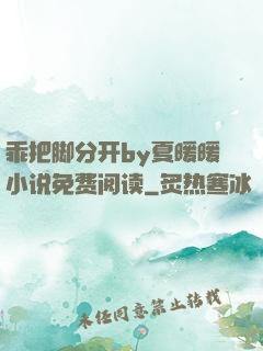 乖把脚分开by夏暖暖小说免费阅读