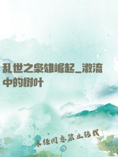 乱世之枭雄崛起