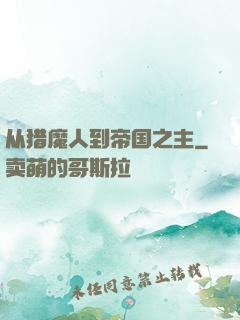 从猎魔人到帝国之主