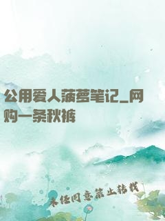 公用爱人菠萝笔记