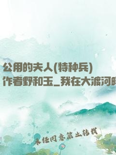 公用的夫人(特种兵)作者野和玉