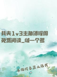 共夫1v3主角傅琛周免费阅读