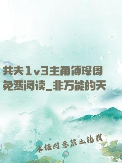 共夫1v3主角傅琛周免费阅读