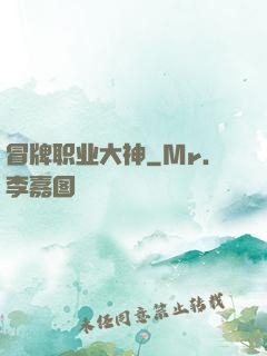 冒牌职业大神