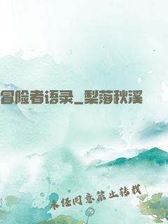 冒险者语录