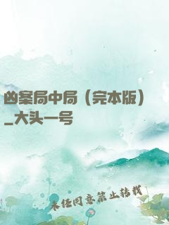 凶案局中局（完本版）