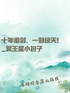 十年磨剑，一剑惊天！