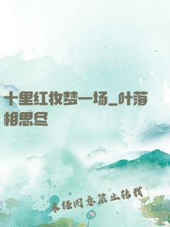 十里红妆梦一场