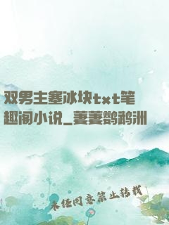 双男主塞冰块txt笔趣阁小说