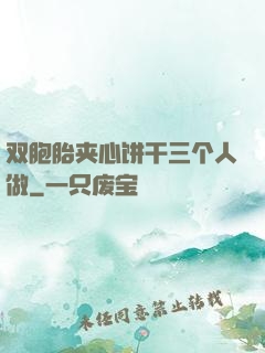 双胞胎夹心饼干三个人做