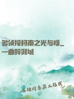 名侦探柯南之光与暗