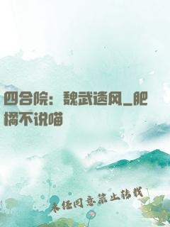 四合院：魏武遗风