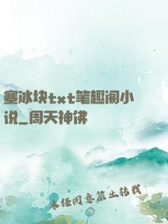塞冰块txt笔趣阁小说