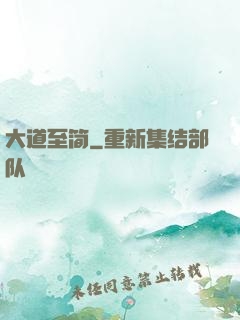 大道至简