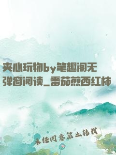 夹心玩物by笔趣阁无弹窗阅读