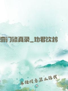 奇门修真录