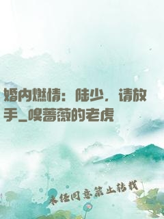 婚内燃情：陆少，请放手