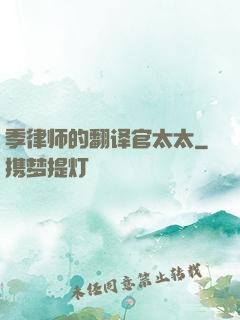季律师的翻译官太太