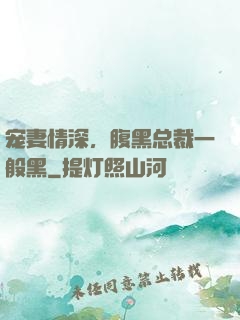 宠妻情深，腹黑总裁一般黑