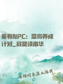 家有NPC：菜鸟养成计划