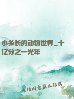 小乡长的动物世界