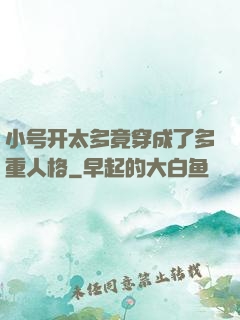 小号开太多竟穿成了多重人格