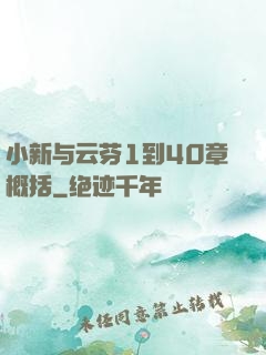 小新与云芬1到40章概括