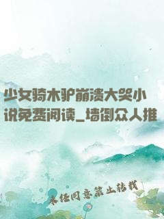 少女骑木驴崩溃大哭小说免费阅读