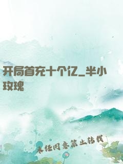 开局首充十个亿