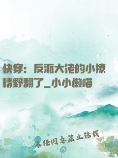 快穿：反派大佬的小撩精野翻了