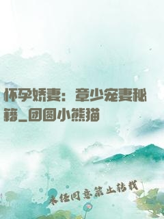 怀孕娇妻：章少宠妻秘籍