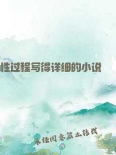性过程写得详细的小说