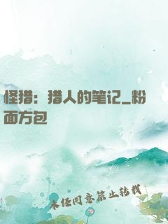 怪猎：猎人的笔记