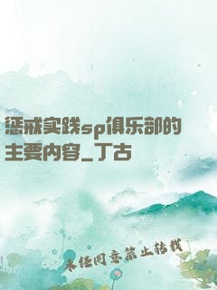 惩戒实践sp俱乐部的主要内容