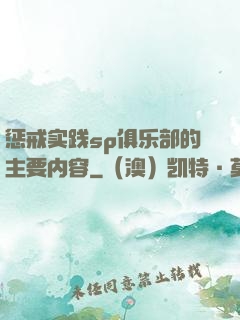 惩戒实践sp俱乐部的主要内容
